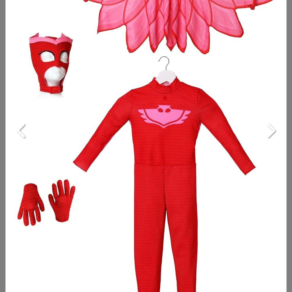 PJ Masks Deluxe Owlette Girl's Costume 7-8 - Picture 16 of 16
